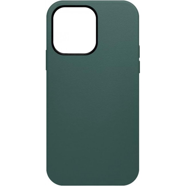 K-Doo Case for iPhone 13 Pro Max Mag Noble Collection Premium PC+PU Leather Case with Magsafe Official Design Phone Cover (iphone 13 pro max, dark green)