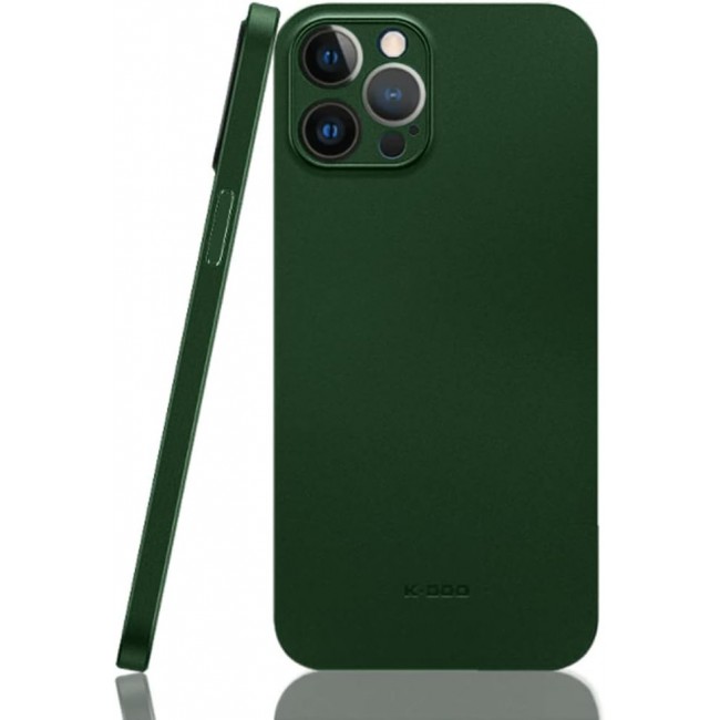 K-DOO for iPhone 13 pro max Air Skin Case All Around Full Protection Ultra Slim 0.3mm Thickness 4g Feather Weight (iPhone 13 pro max, Green)