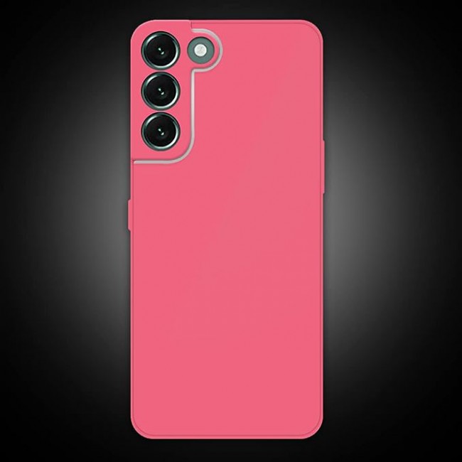MARGOUN for Samsung Galaxy s22 Case Cover Electroplated Hard Glossy Case with Camera Protection (samsung galaxy s22, Pink)