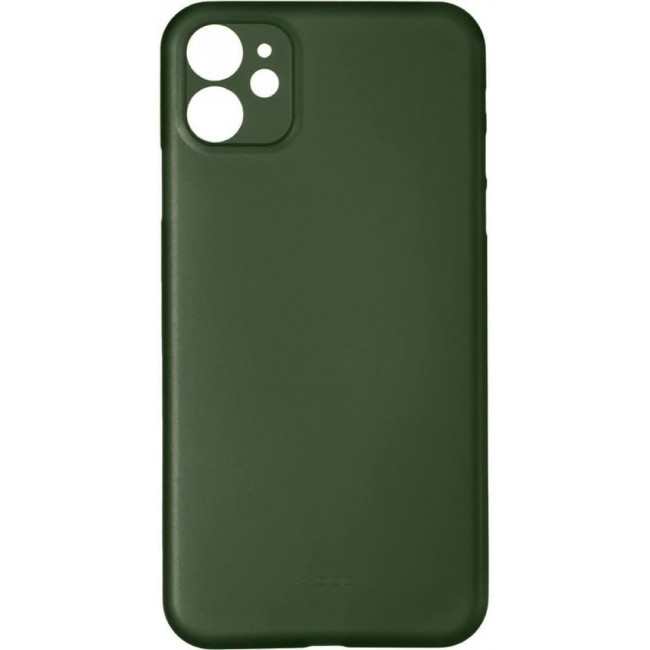 K-DOO for iPhone 12 Air Skin Case All Around Full Protection Ultra Slim 0.3mm Thickness 4g Feather Weight (iPhone 12, Green)