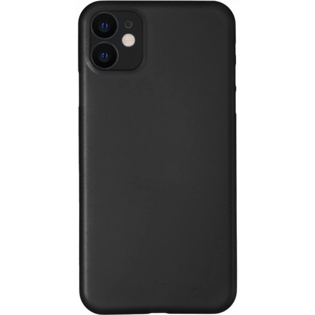 K-DOO for iPhone 12 Air Skin Case All Around Full Protection Ultra Slim 0.3mm Thickness 4g Feather Weight (iPhone 12, Black)