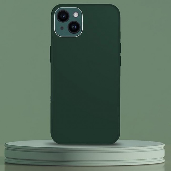 MARGOUN for iPhone 14 Plus Case Cover Electroplated Hard Glossy Case with Camera Protection (iPhone 14 Plus, Green)