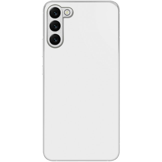 MARGOUN for Samsung Galaxy S23 Plus Case Cover Electroplated Hard Glossy Case with Camera Protection (Samsung Galaxy S23 Plus, White)