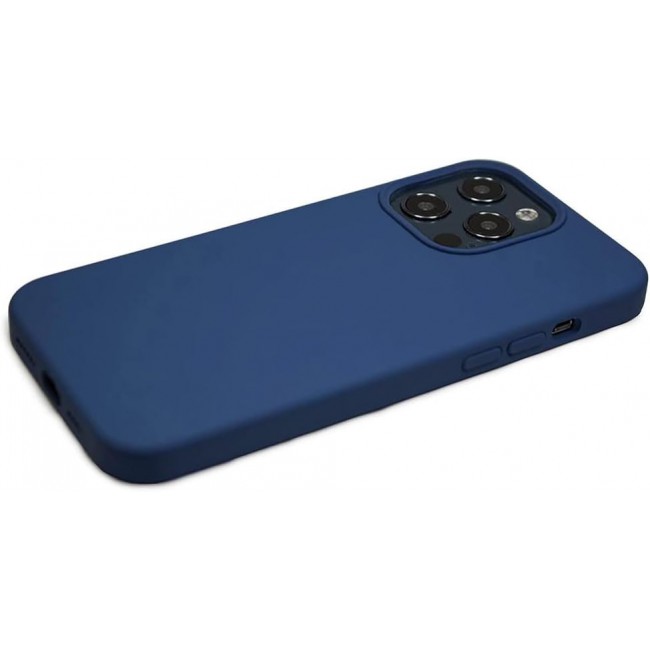 K-Doo iCoat Liquid Silicon Case for iPhone 13 Pro Anti-Shock Mobile Cover Original Gel Back Case (iPhone 13 Pro, Blue)
