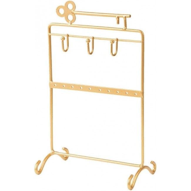 MARGOUN For Jewelry Holder Display Earring Bracelet Holder Jewelery Tower Rack For Women Girl (Gold)