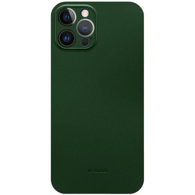 K-DOO for iPhone 13 pro max Air Skin Case All Around Full Protection Ultra Slim 0.3mm Thickness 4g Feather Weight (iPhone 13 pro max, Green)