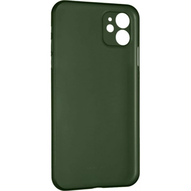 K-DOO for iPhone 12 Air Skin Case All Around Full Protection Ultra Slim 0.3mm Thickness 4g Feather Weight (iPhone 12, Green)