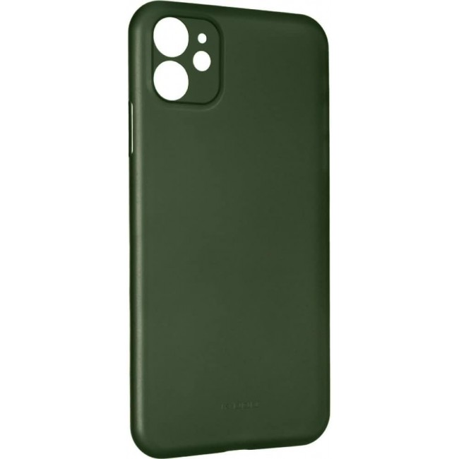 K-DOO for iPhone 12 Air Skin Case All Around Full Protection Ultra Slim 0.3mm Thickness 4g Feather Weight (iPhone 12, Green)