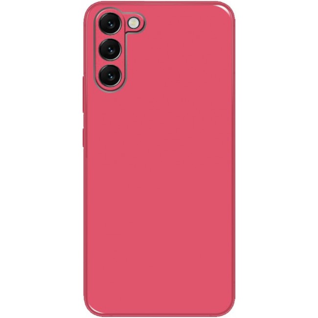 MARGOUN for Samsung Galaxy S23 Plus Case Cover Electroplated Hard Glossy Case with Camera Protection (Samsung Galaxy S23 Plus, Pink)