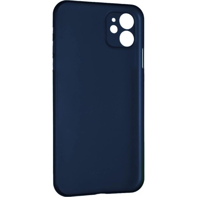 K-DOO for iPhone 12 Air Skin Case All Around Full Protection Ultra Slim 0.3mm Thickness 4g Feather Weight (iPhone 12, Blue)