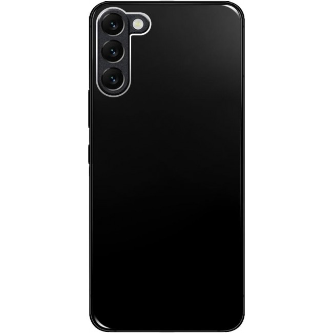 MARGOUN for Samsung Galaxy S23 Plus Case Cover Electroplated Hard Glossy Case with Camera Protection (Samsung Galaxy S23 Plus, Black)