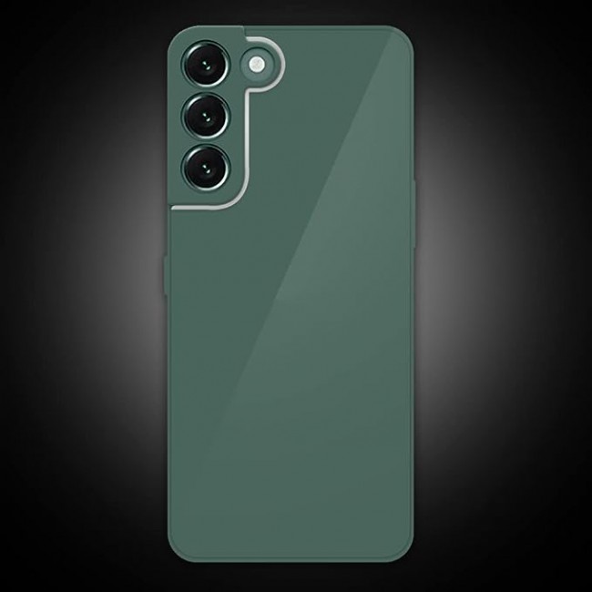 MARGOUN for samsung galaxy S22 Case Cover Electroplated Hard Glossy Case with Camera Protection (samsung galaxy s22, Green)