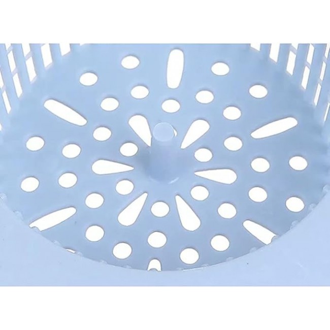 MARGOUN 3 Pack Sink Filter Hard Plastic Strainer Drain Hair Catcher, Flower Bathroom Shower Sink Stopper Filter for Kitchen Bathroom Tub (3 pack C)