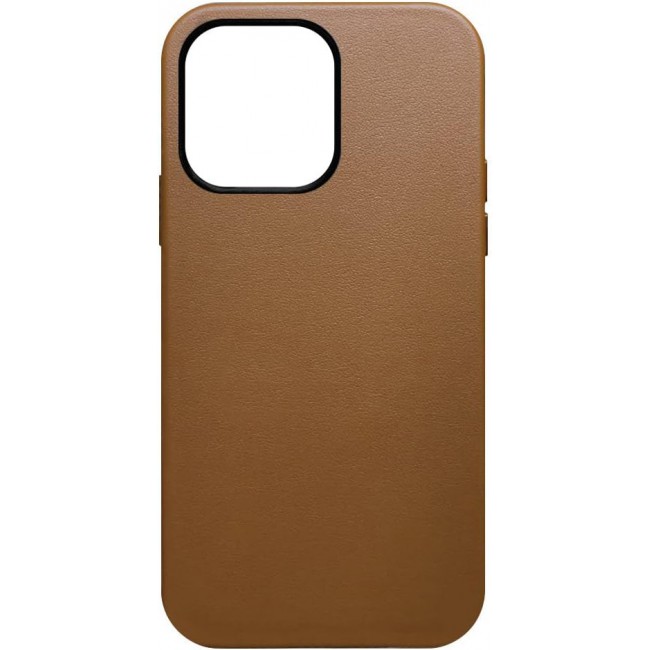 K-Doo Case for iPhone 13 Pro Max Mag Noble Collection Premium PC+PU Leather Case with Magsafe Official Design Phone Cover (iphone 13 pro max, Brown)