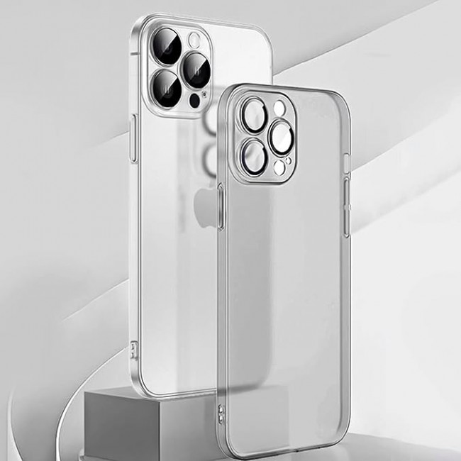 MARGOUN For iPhone 14 Pro Max Case Frosted Translucent Ultra Slim Cover Anti-Slip Camera Lens Protection (14 pro max black)