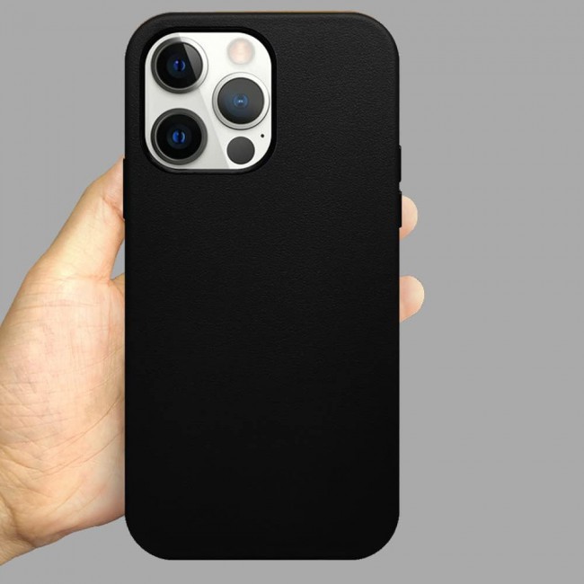 K-Doo Case for iPhone 13 Pro Mag Noble Collection Premium PC+PU Leather Case with Magsafe Official Design Phone Cover (iphone 13 pro, Black)