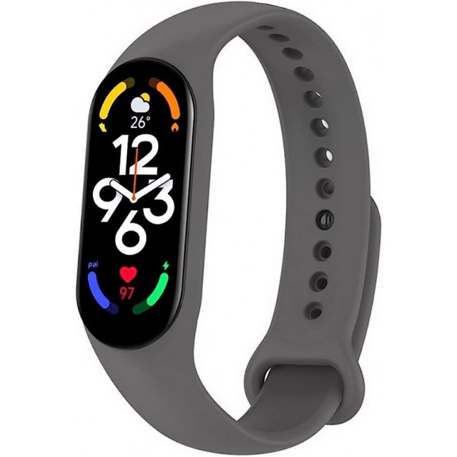 MARGOUN 2 Pack for Xiaomi mi band 7 Strap Silicone Watch Band with Charger Cable Magnetic USB Fast Charger -07