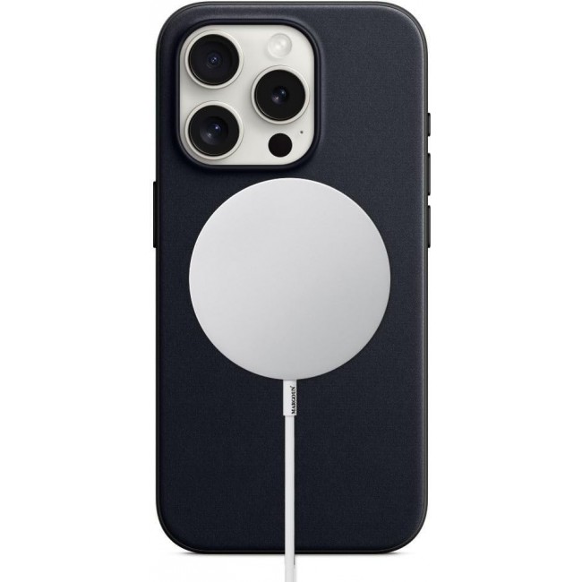 MARGOUN For iPhone 15 Pro Finewoven Case Compatible with MagSafe Shockproof Protective Slim Cover (Black)