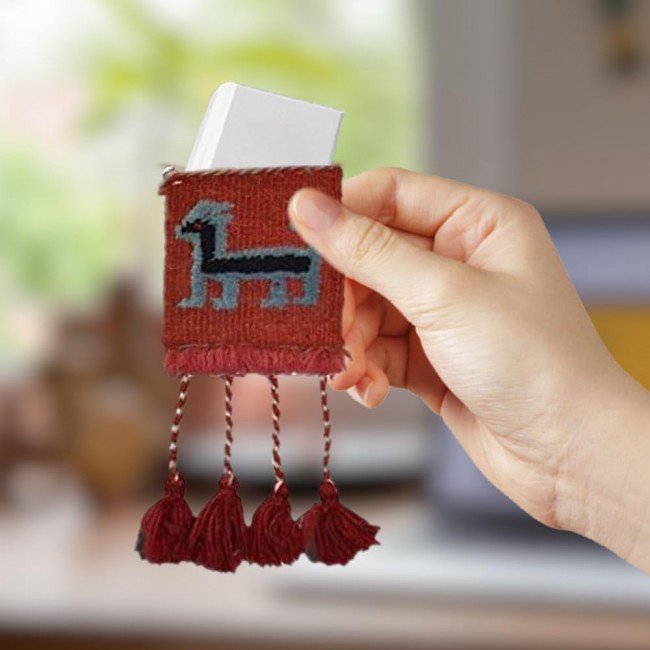 MARGOUN Handwoven Wall Hanging Decor Ornament knapsack Chanteh Small Bag Home Decoration Pendament (multicolored A)