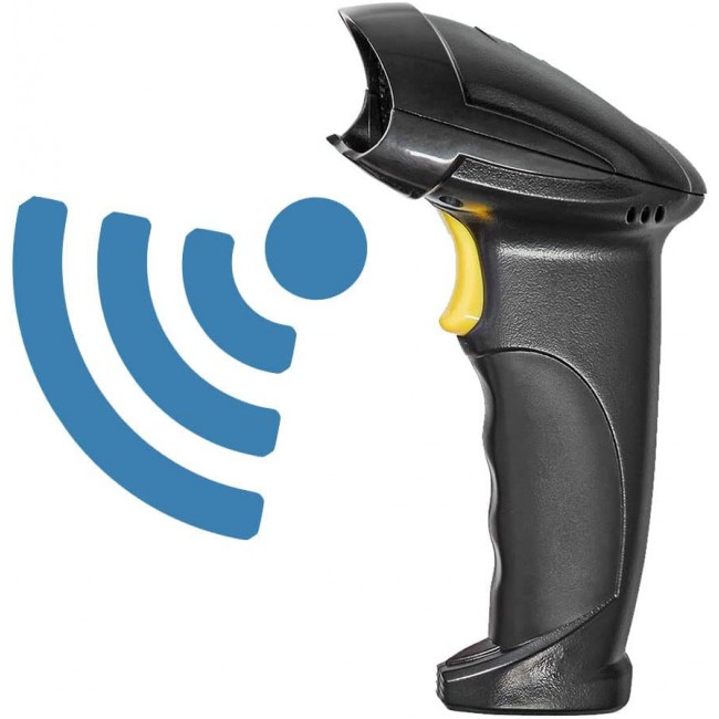 MARGOUN Wireless Laser Barcode Scanner Compatible with Bluetooth, Portable USB (X-620G)
