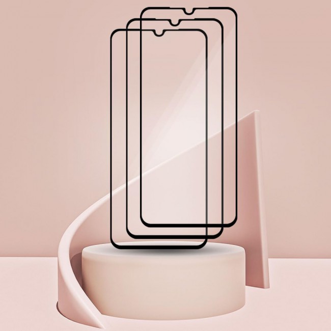 MARGOUN 3 Pack for Xiaomi Mi 12C Screen Protector Tempered Glass, Full Coverage Protective Film Easy Installation Anti Scratch Bubble Free