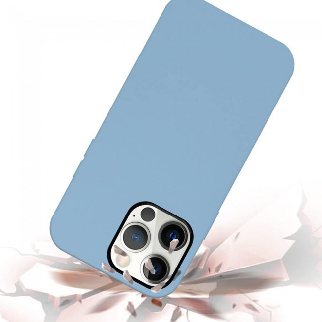 K-Doo Case for iPhone 13 Pro Max Mag Noble Collection Premium PC+PU Leather Case with Magsafe Official Design Phone Cover (iphone 13 pro max, Light Blue)