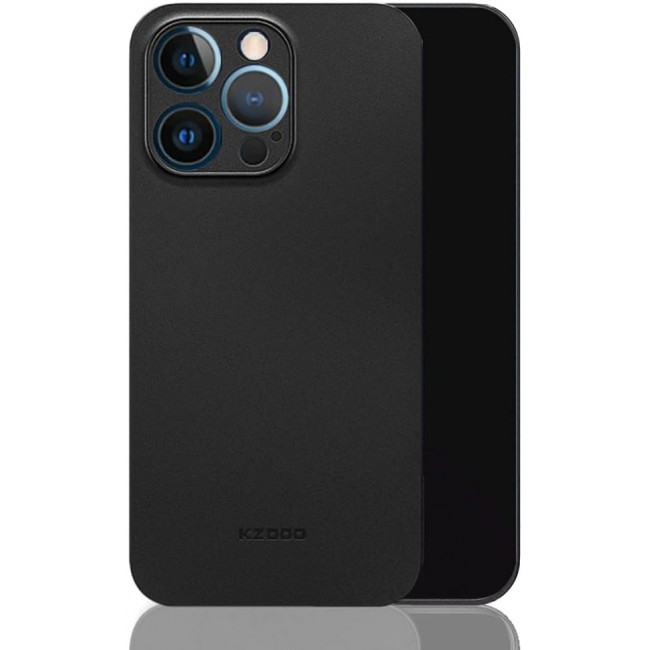 MARGOUN K-ZDOO for iPhone 14 Pro Max Air Skin Case All Around Full Protection Ultra Slim 0.3mm Thickness 4g Feather Weight (iphone 14 pro max, black)