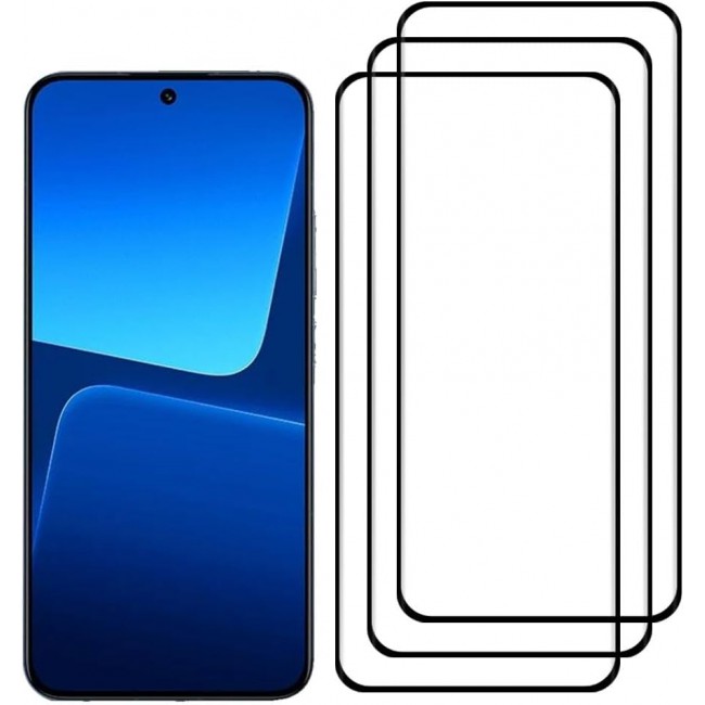 MARGOUN 3 Pack for Xiaomi 13 Pro Screen Protector Tempered Glass, Full Coverage Protective Film Easy Installation Anti Scratch Bubble Free