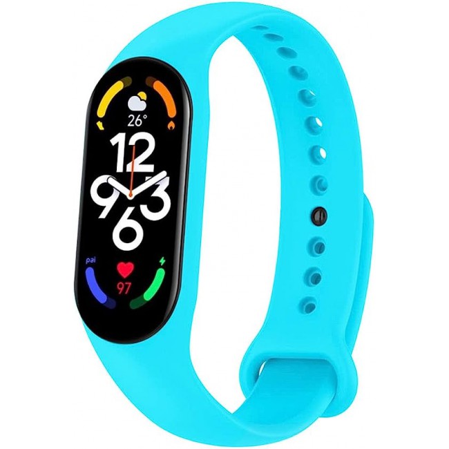 MARGOUN 2 Pack for Xiaomi mi band 7 Strap Silicone Watch Band with Charger Cable Magnetic USB Fast Charger -02