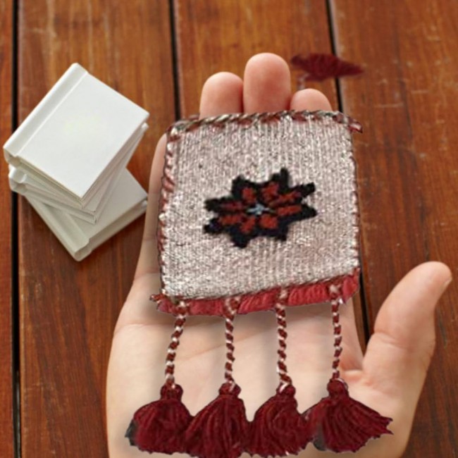 MARGOUN Handwoven Wall Hanging Decor Ornament knapsack Chanteh Small Bag Home Decoration Pendament (multicolored A)