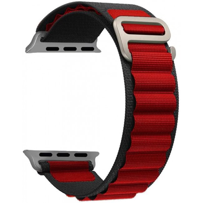 MARGOUN 2 Pack For Apple Watch Band 49mm 45mm 44mm 42mm Nylon Band, Solo Loop Rugged Strap with G‑Hook for iWatch Series Ultra 8 7 6 5 4 3 2 1 SE - B02