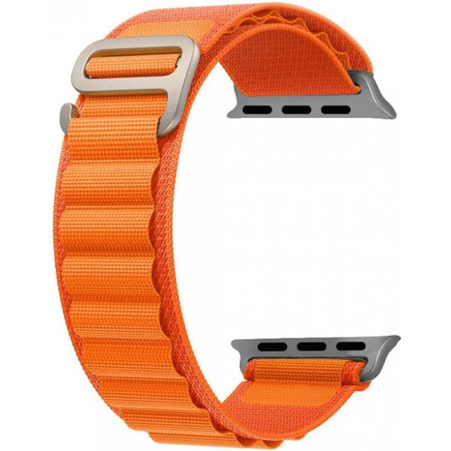 MARGOUN 2 Pack For Apple Watch Band 49mm 45mm 44mm 42mm Nylon Band, Solo Loop Rugged Strap with G‑Hook for iWatch Series Ultra 8 7 6 5 4 3 2 1 SE - B01