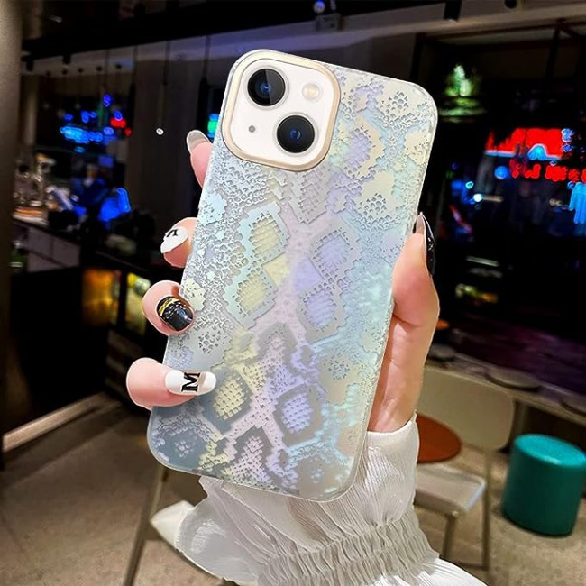 Joway For iPhone 14 Plus Case 3D Print Shockproof Back Cover (14 plus Purple/Multicolor)