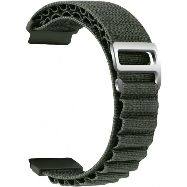 MARGOUN Alpine Loop Band 20mm Compatible with Samsung Galaxy Watch 5 Band/Galaxy Watch 5 Pro 45mm/Galaxy Watch 4/Watch 4 Classic/Active 2 40mm 44mm 20mm Nylon Stretch G-hook Strap - 04