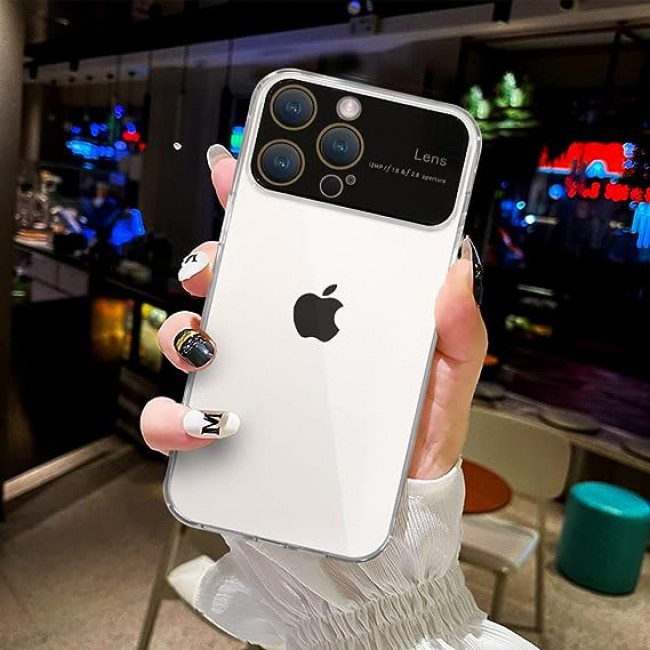 MARGOUN For iPhone 14 Pro Case Cover Luxury Mirror Effect Hard Case (iPhone 14 Pro, Clear Border)