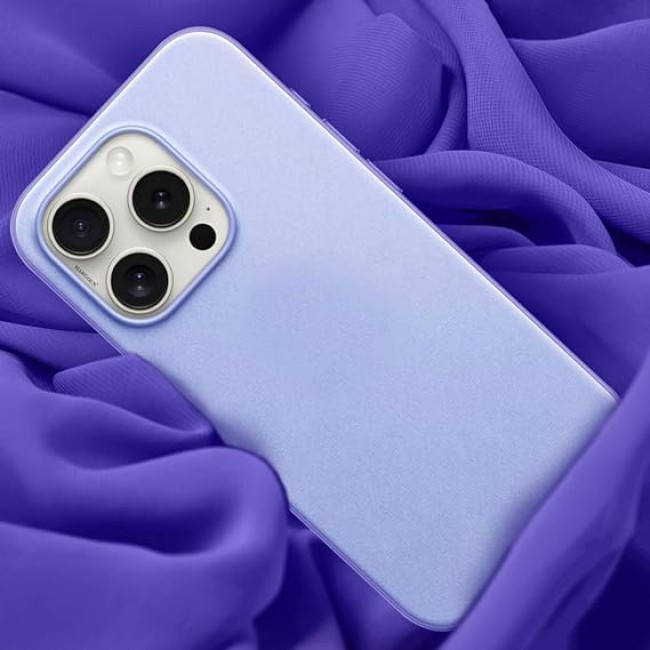 MARGOUN For iPhone 15 Pro Finewoven Case Compatible with MagSafe Shockproof Protective Slim Cover (Wisteria)