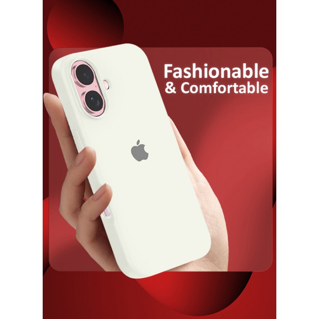 MARGOUN for iPhone 16 Plus Case, Slim Silicone Case, Full Covered Anti Scratch Shockproof Protective Cover /4