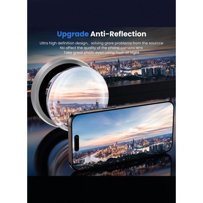 MARGOUN for 16 Pro/16 Pro Max Camera Lens Protector, Ultra Tough HD Individual Lens Protectors, Scratch Resistant, Ultra Thin Tempered Glass / 2