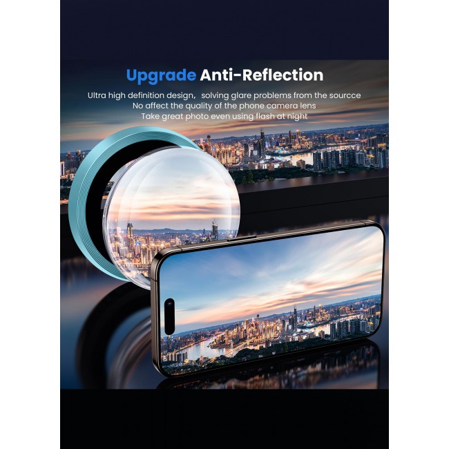 MARGOUN for 16 Pro/16 Pro Max Camera Lens Protector, Ultra Tough HD Individual Lens Protectors, Scratch Resistant, Ultra Thin Tempered Glass / 1