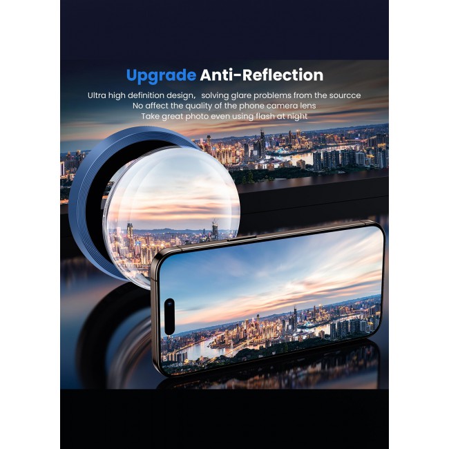MARGOUN for 16 Pro/16 Pro Max Camera Lens Protector, Ultra Tough HD Individual Lens Protectors, Scratch Resistant, Ultra Thin Tempered Glass / 3