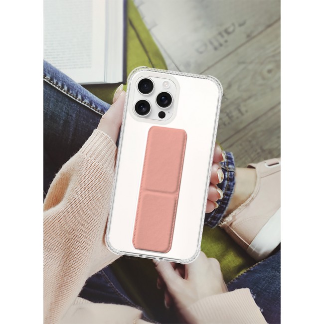 MARGOUN for iPhone 16 Pro Case with Phone Grip and Expanding Stand, Kickstand Fully Protective Cover with Phone Grip Holder / 7
