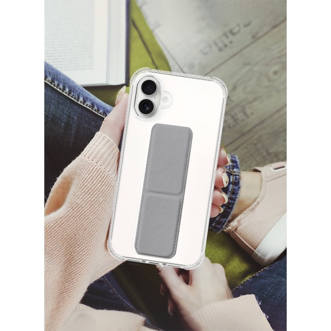 MARGOUN for iPhone 16 Case with Phone Grip and Expanding Stand, Kickstand Fully Protective Cover with Phone Grip Holder / 4