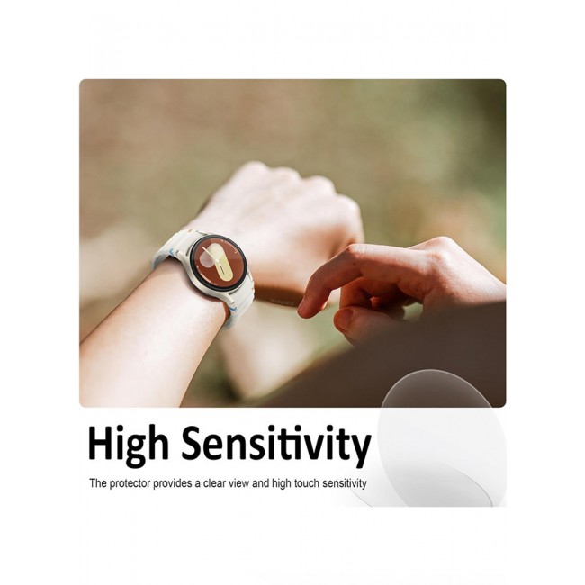 MARGOUN for Samsung Galaxy Watch 7 40mm 2 Pack Screen Protector Tempered Glass Anti-Scratch 9H Ultra-thin Screen Protector Protective Film Cover Accessories