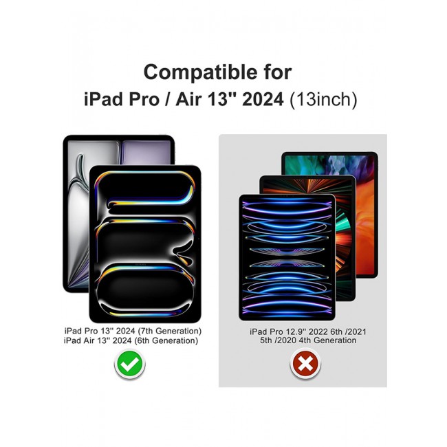 CATANES [for iPad Air 13 inch 2024] 2 Pack Screen Protector Anti-Glare Matte Reduce Fingerprint Bubble Free Easy to Install Screen Protector