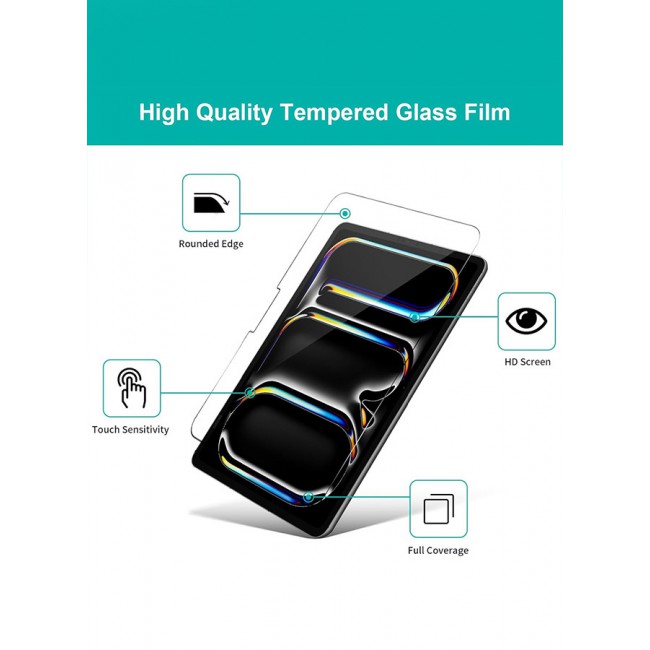 CATANES [for iPad Air 13 inch 2024] 2 Pack Screen Protector Anti-Glare Matte Reduce Fingerprint Bubble Free Easy to Install Screen Protector