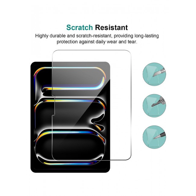 MARGOUN 2 Pack for iPad Pro 11 inch 2024 Screen Protector Anti-Glare Matte Reduce Fingerprint Bubble Free Easy to Install Screen Protector