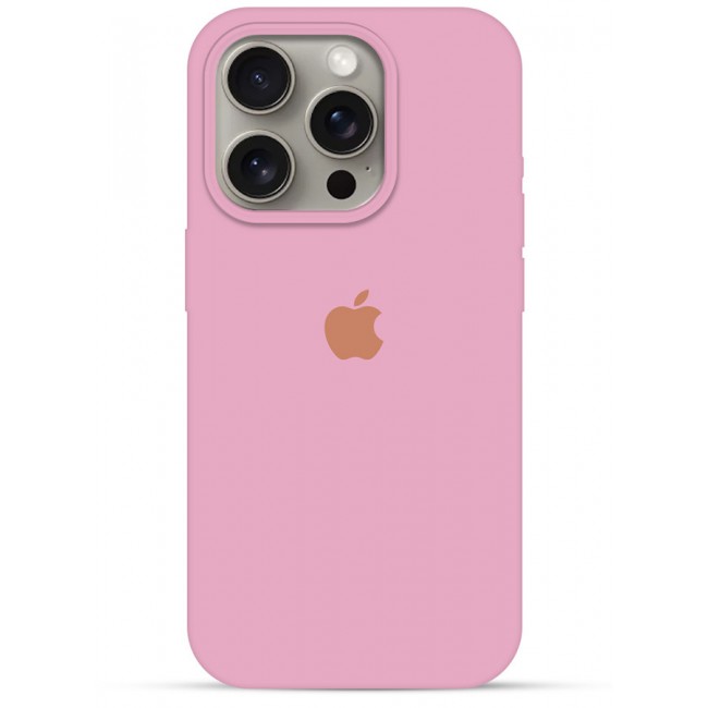 CATANES 2 Pack For iPhone 15 Pro Case and Screen Protector Silicone Case Full Body Protective Cover Shockproof Slim Phone Case Anti-Scratch Soft Microfiber Lining Pink
