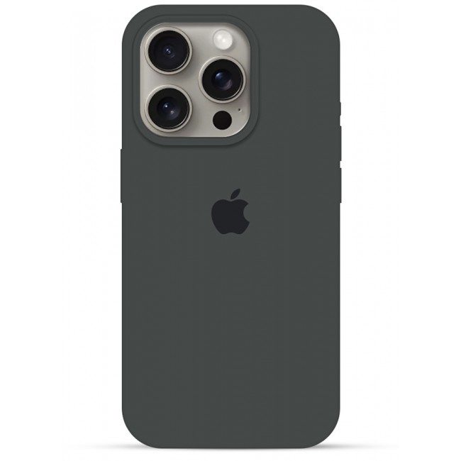 CATANES 2 Pack For iPhone 15 Pro Case and Screen Protector Silicone Case Full Body Protective Cover Shockproof Slim Phone Case Anti-Scratch Soft Microfiber Lining Grey