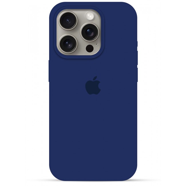 CATANES 2 Pack For iPhone 15 Pro Case and Screen Protector Silicone Case Full Body Protective Cover Shockproof Slim Phone Case Anti-Scratch Soft Microfiber Lining Blue