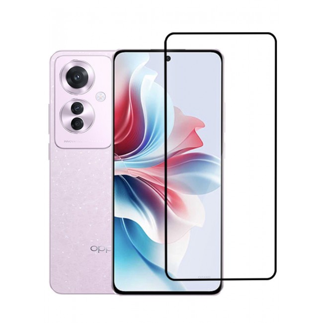 CATANES Oppo Reno11 F Tempered Glass Screen Protector Anti-Scratch Case Friendly HD Clear Protective Film